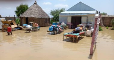 تضرر أكثر من 15 ألف شخص بسبب السيول والفيضانات فى السودان