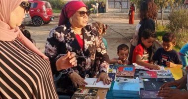 قصور الثقافة تطلق المرحلة الثانية من معرض كتاب القرية ببورسعيد.. صور