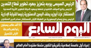 الرئيس السيسي يوجه بتعزيز جهود تطوير قطاع التعدين.. غدا باليوم السابع