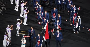 Regardez la délégation égyptienne entrer dans l’ouverture des Jeux Paralympiques.. vidéo