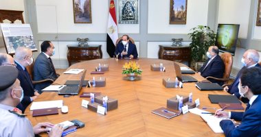 الرئيس السيسى يوجه بصياغة مخطط لرفع كفاءة المحاور الرئيسية الرابطة بالقاهرة