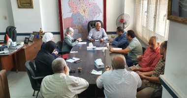 رئيس مياه المنوفية يعقد اجتماعا لمتابعة استكمال مشروع صرف صحى "سلكا"