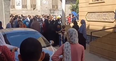 جنازة مهيبة للضحية الثانية فى واقعة سكب الزوج البنزين على أسرته ببنى سويف.. فيديو