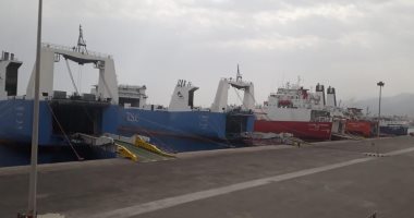 موانئ البحر الأحمر: تداول 8 آلاف طن بضائع عامة ومتنوعة و500 شاحنة