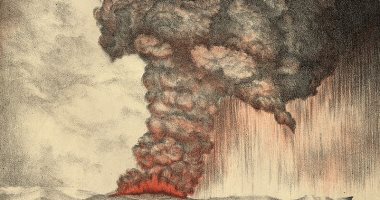 "كراكاتوا الكارثى" أكبر بركان فى التاريخ دمر 163 قرية وقضى على 36 ألف شخص