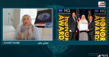 تليفزيون اليوم السابع ينفرد بأول حوار مع تهانى عامر مدير البرامج بـ"ناسا"