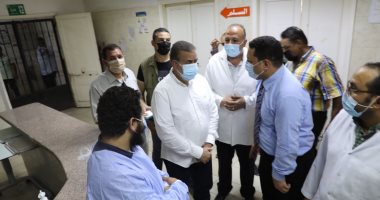 محافظ المنوفية يتفقد مستشفى منوف العام وتطوير "الحميات" الجديدة.. صور 
