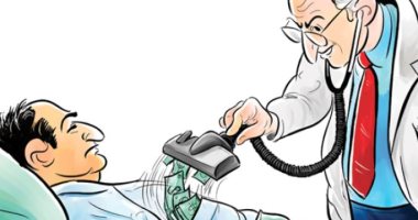 كاريكاتير الرؤية الإماراتية : بعض الأطباء حولوا المهنة إلى وسيلة لنهب أموال المرضى
