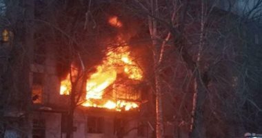 مصرع 2 بينهما طفل وإصابة 6 آخرين بعد انهيار مبنى سكنى إثر انفجار غاز بروسيا