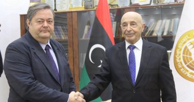 رئيس برلمان ليبيا يؤكد ضرورة خروج القوات والمرتزقة وإجراء الانتخابات بموعدها