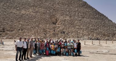 رحلة توعوية لأطفال قرية تونس بالفيوم لزيارة المعالم السياحية بالقاهرة والجيزة
