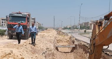 الإسكان: تطوير ورفع كفاءة منظومة الصرف بمدينة العبور لمجابهة الأمطار 