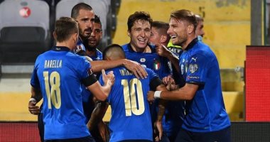 منتخب إيطاليا يعادل أطول سلسلة مباريات بدون هزيمة بالتساوى مع إسبانيا والبرازيل