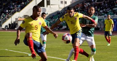 بوليفيا تقتنص التعادل أمام كولومبيا فى تصفيات كاس العالم.. فيديو
