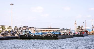 حركة تداول الشاحنات بميناء دمياط تبلغ 4434 شاحنة