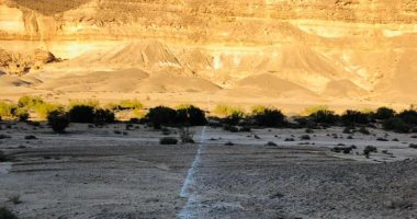 بدء العمل بسد جديد فى وسط سيناء للاستفادة من مياه السيول.. صور