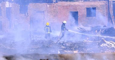 التحريات: ماس كهربائى وراء حريق داخل مسجد فى مدينة نصر 