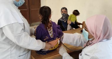 تقديم الخدمات الطبية لـ1686 مواطنا بقرية الناصرية فى المنيا ضمن "حياة كريمة"