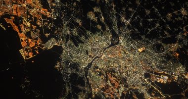 القاهرة تتلألأ.. رائد فضاء أمريكى يظهر سحر عاصمة المعز بصورة من خارج الكوكب