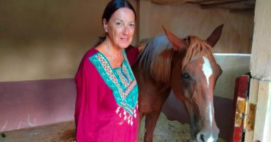 البريطانية جيني.. عاشقة الخيول تقيم بالأقصر 7 سنوات وتخدم السياحة المصرية ..لايف