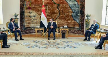 الرئيس السيسى يؤكد رفض مصر كافة التدخلات الخارجية فى شئون العراق  