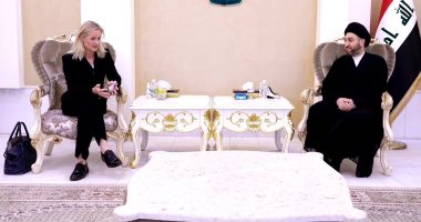 عمار الحكيم يبحث مع رئيسة بعثة الاتحاد الأوروبى الانتخابات العراقية المرتقبة