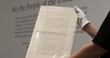 تعود لعام 1787.. طرح نسخة نادرة من دستور أمريكا بمزاد بقيمة تصل لـ20 مليون دولار