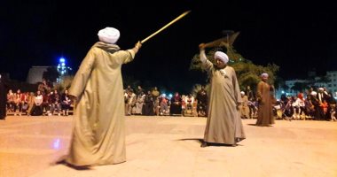 "لعبة التحطيب" التراثية بالأقصر تستعد للعودة لـ"قرية حسن فتحى" التاريخية.. صور