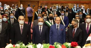أعضاء قضايا الدولة الجدد يؤدون اليمين أمام وزير العدل بحضور رئيس الهيئة