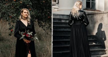 أجمل تصميمات فساتين الزفاف السوداء فى 2021.. تقدرى تلبسيه؟