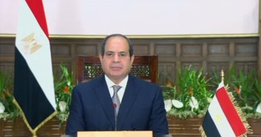 الرئيس السيسي: مصر تعى جيدا خطر التدهور البيئى على كافة مناحى الحياة