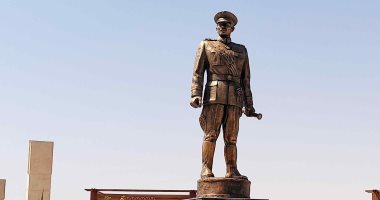 وضع تمثال للمشير حسين طنطاوى فى حديقة درة النيل بأسوان.. فيديو