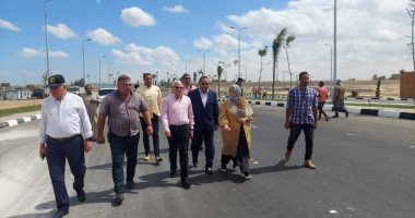 انتهاء أعمال تطوير ورصف المنطقة المحيطة بمحطة رفع السلام 1 ببورسعيد.. صور