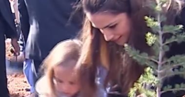 الملكة رانيا تحتفل بعيد ميلاد ابنتيها سلمى وإيمان بفيديو من لعب وشقاوة الطفولة