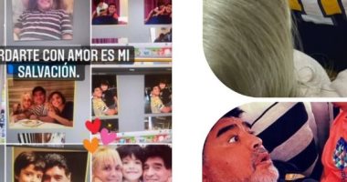 أبناء مارادونا يتذكرونه بصور على الشبكات الاجتماعية بعد 10 أشهر من وفاته
