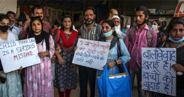 احتجاجات بسبب أشهر جريمة اغتصاب جماعى في الهند