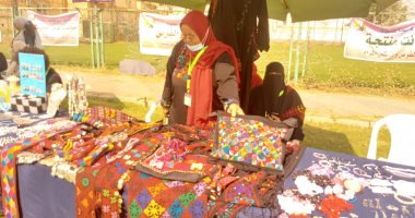 افتتاح معرض المشغولات اليدوية والبدوية بالاسماعيلية .. صور