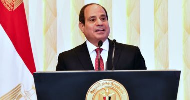 الرئيس السيسى: عدم التدخل في شئون القضاء قاعدة ذهبية لا نحيد عنها