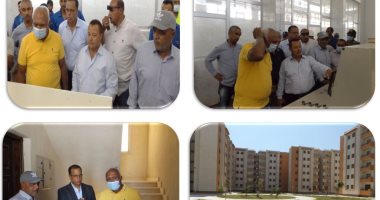 مسئولو "الإسكان" يتفقدون مشروعات مدينة المنيا الجديدة