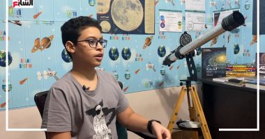 العبقرى الصغير.. يس طالب اخترع تطبيقات للفضاء وتم تكريمه من ناسا "فيديو" 