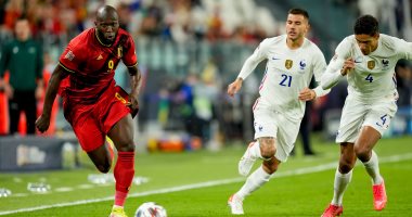 لوكاكو يضاعف تقدم بلجيكا على منتخب فرنسا بالهدف الثانى.. فيديو