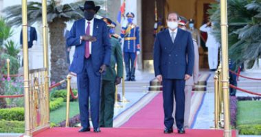 الرئيس السيسي: نسعى لزيادة الاستثمارات المصرية فى جنوب السودان