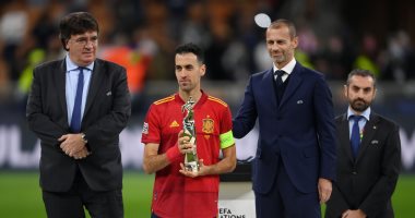 بوسكيتس أفضل لاعب بالأدوار النهائية فى دوري الأمم الأوروبية