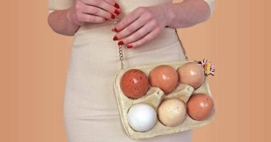 كرتونة بيض وطبق مكرونة بالصلصة.. آخر تقاليع أشكال الحقائب النسائية في 2022
