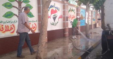 محافظ الإسكندرية يشدد على نظافة وتطهير ورفع المخلفات حول المدارس