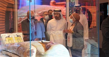 وزير الخارجية الإماراتي يزور الجناح المصري باكسبو 2020 دبى