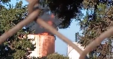 الدفاع المدنى اللبنانى: السيطرة تماما على حريق خزان نفط الزهرانى ولا إصابات
