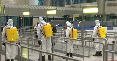 عمليات تعقيم مستمرة بالمطارات المصرية للوقاية من انتشار فيروس كورونا