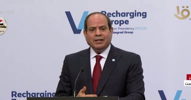 الرئيس السيسى: مصر تسعى بإصرار وعزيمة للتقدم والتحضر فى كافة المجالات