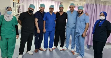 إجراء أول عملية تغيير مفصل كامل بمستشفى بنى سويف التخصصى لمريض 54 عاما